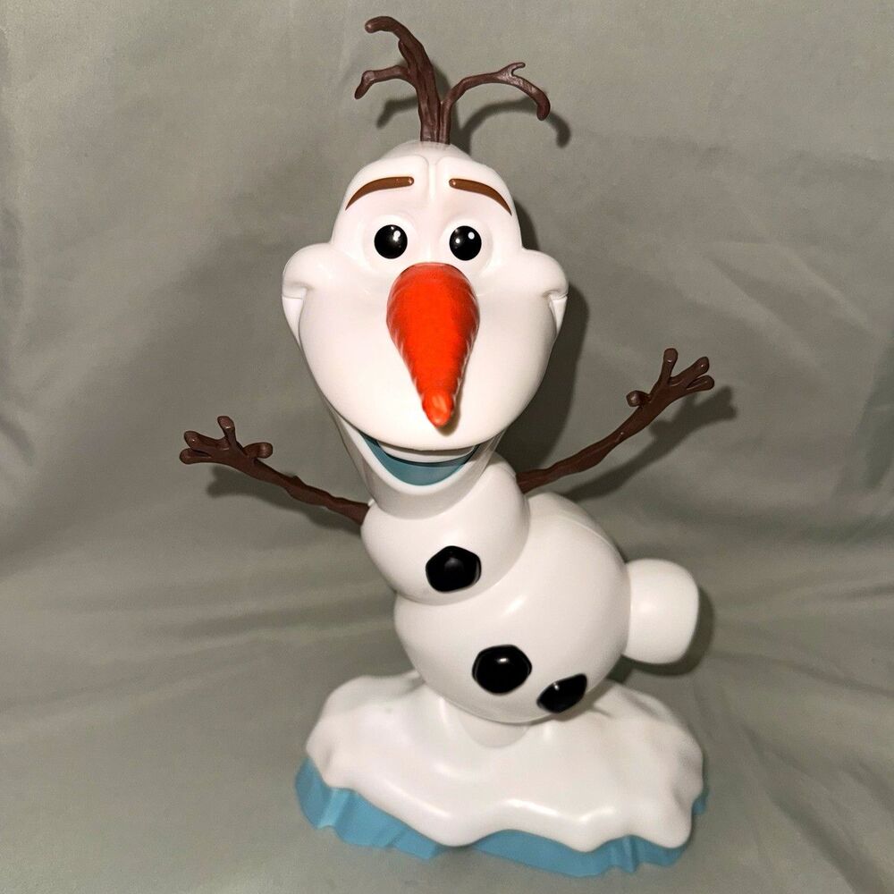 Disney Parks Frozen Olaf Snowman Figure Cup/Mug Holder Decor